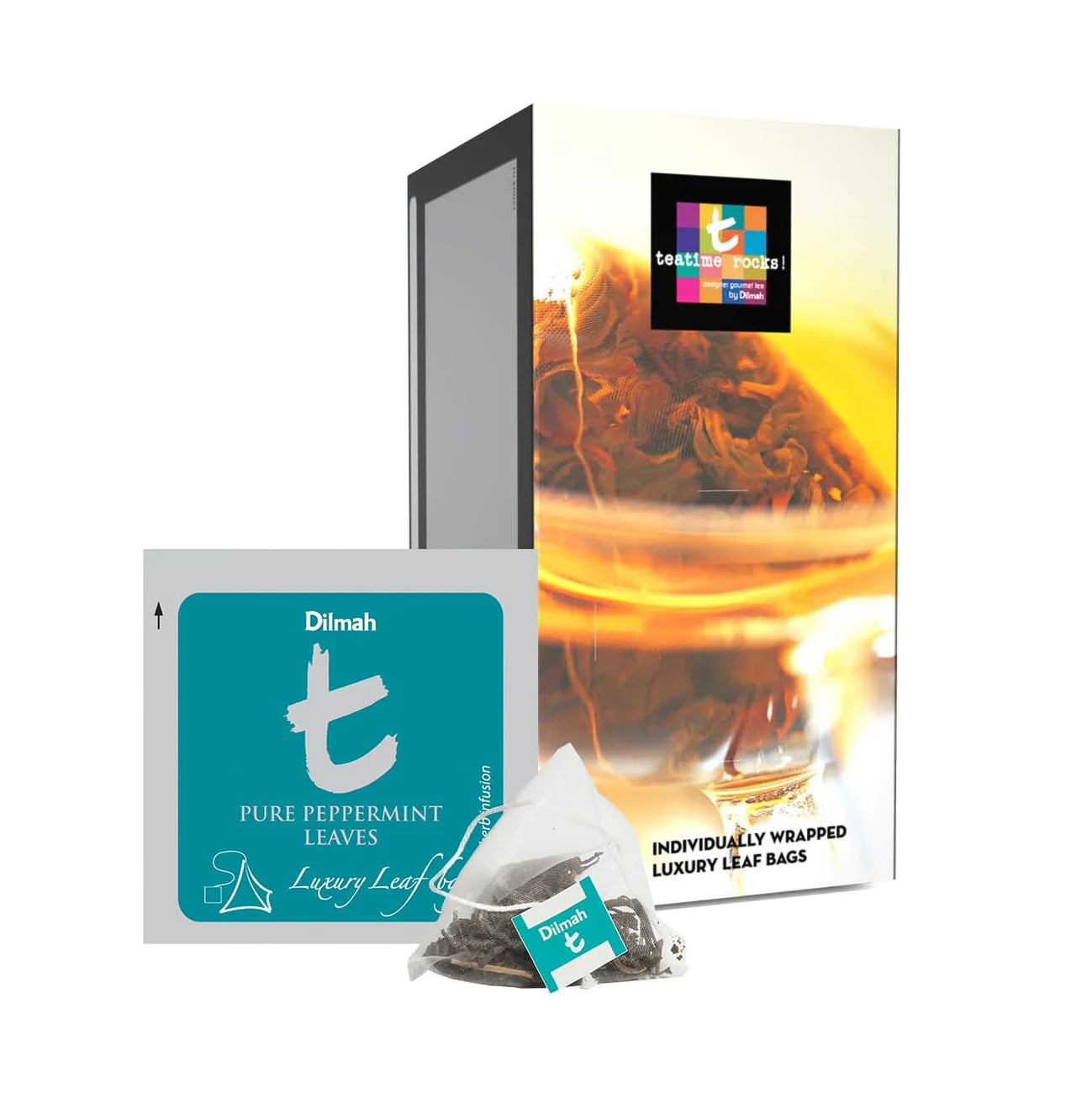 Dilmah t-Series Natural Pure Peppermint Leaves - 30 teabags