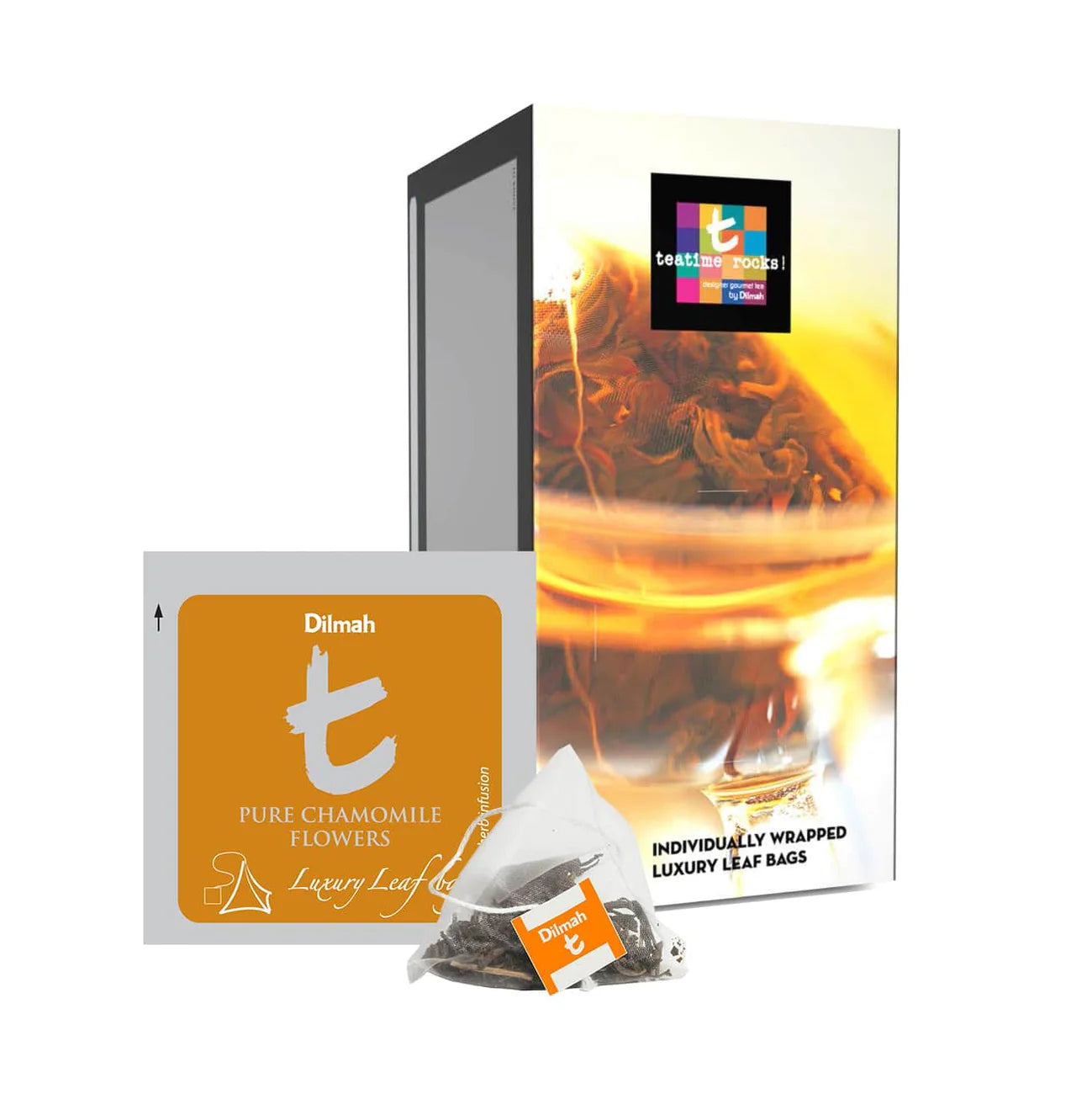 Dilmah t-Series Natural Pure Chamomile Flowers – 30 teabags
