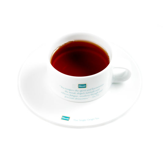 Dilmah Craighead Tea Cup & Saucer - White 150ml