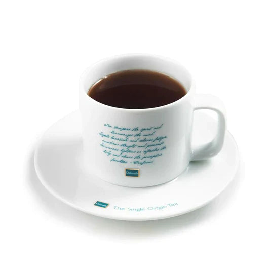 Dilmah Craighead Mug and Saucer - White (250ml)