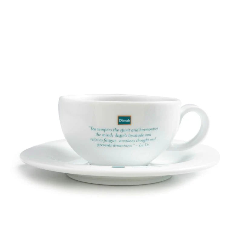 Dilmah Queensberry Breakfast Cup and Saucer-White (240ml)