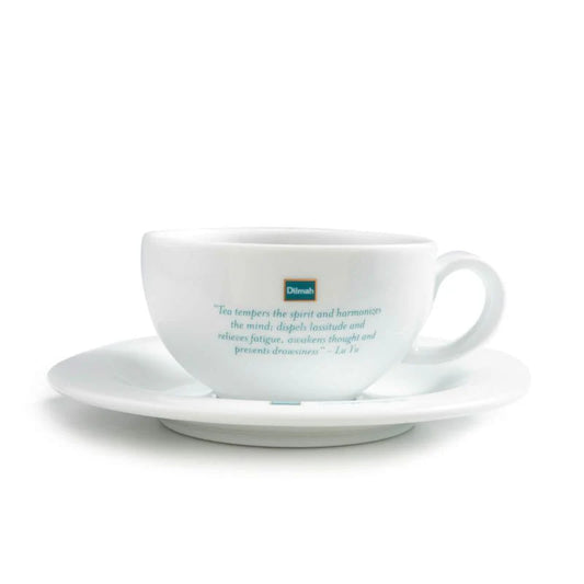 Dilmah Queensberry Breakfast Cup and Saucer-White (240ml)
