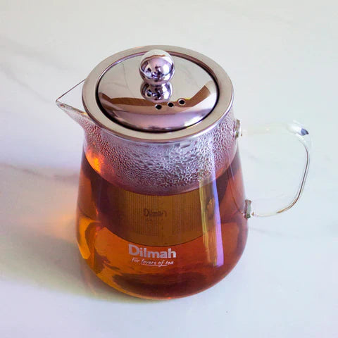 Endane Contemporary Glass Teapot With Strainer (500ml)