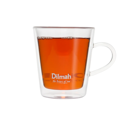 Dilmah Endane Double Wall Glass Mug (180ml)