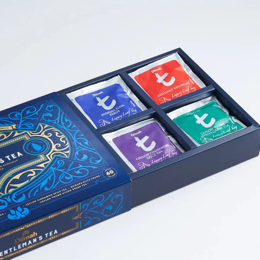 Gentleman’s Tea Variety Gift Pack - 60 Individually Wrapped Tea Bags