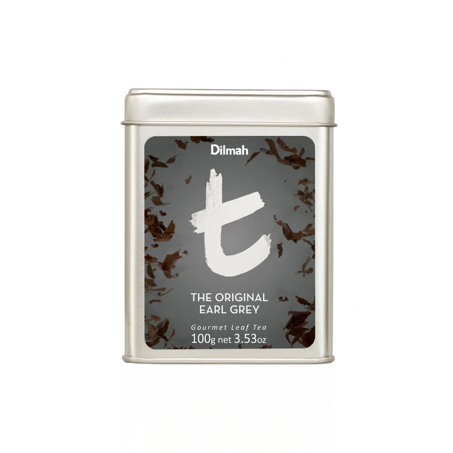 Dilmah t-Series The Original Earl Grey Ceylon Black Tea Tin Caddy