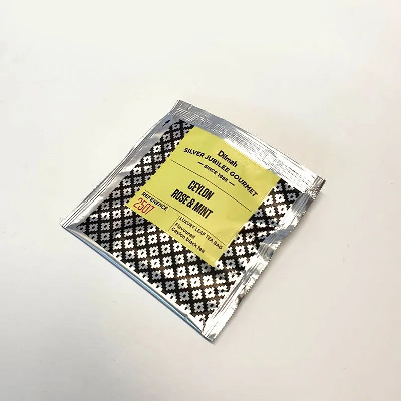 Dilmah Silver Jubilee Gourmet Rose & Mint Tea - 50 Sachets