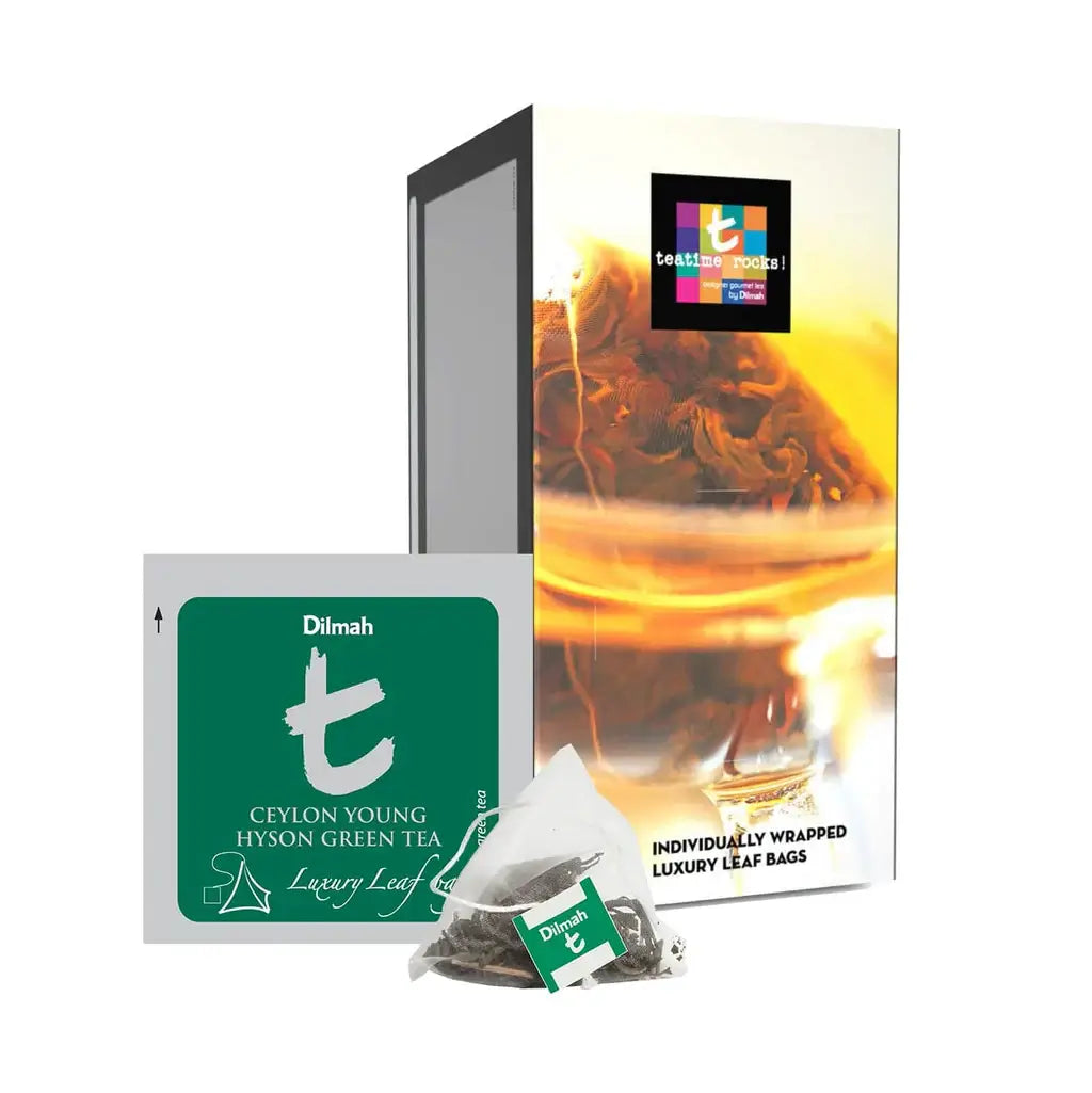 Dilmah t-Series Ceylon Young Hyson Green Tea - 50 teabags