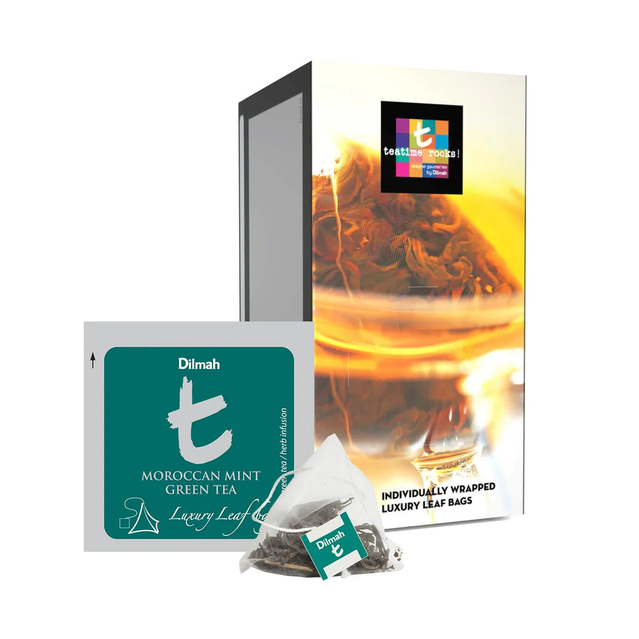 Dilmah t-Series Moroccan Mint Green Tea – 50 sachets