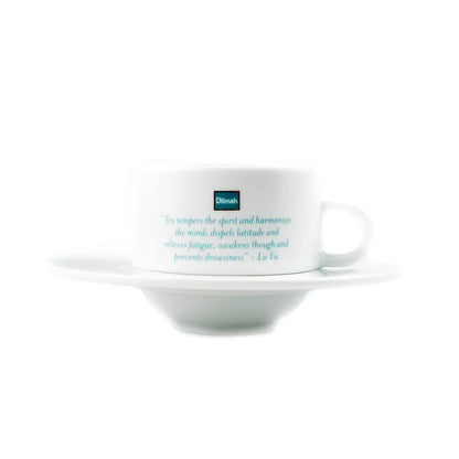 Dilmah Craighead Tea Cup & Saucer - White 150ml