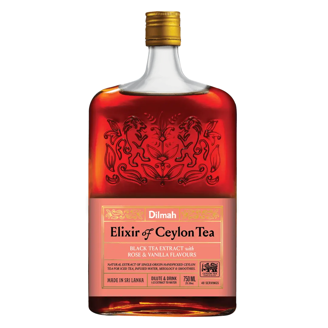 Dilmah Elixir of Ceylon Black Tea with Rose & Vanilla Flavour