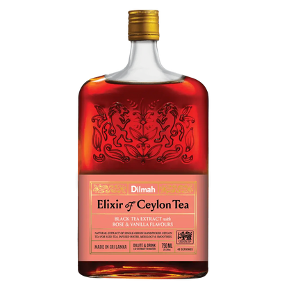 Dilmah Elixir of Ceylon Black Tea with Rose & Vanilla Flavour