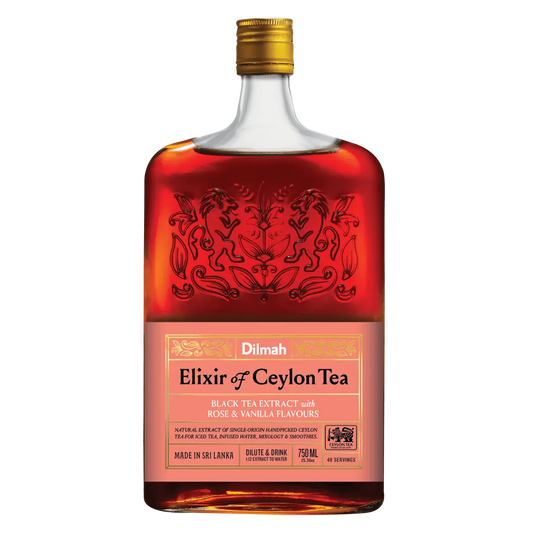 Dilmah Elixir of Ceylon Black Tea with Rose & Vanilla Flavour