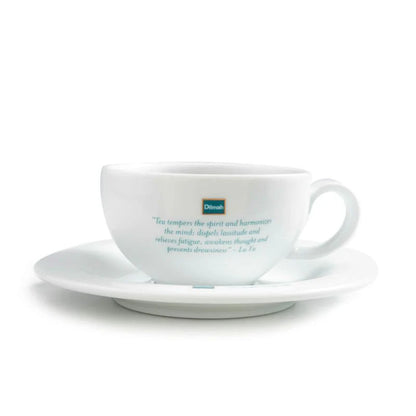 Dilmah Queensberry Breakfast Cup and Saucer-White (240ml)