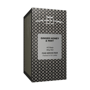 Dilmah Silver Jubilee Ceylon Ginger, Honey & Mint Tea - 40 sachets