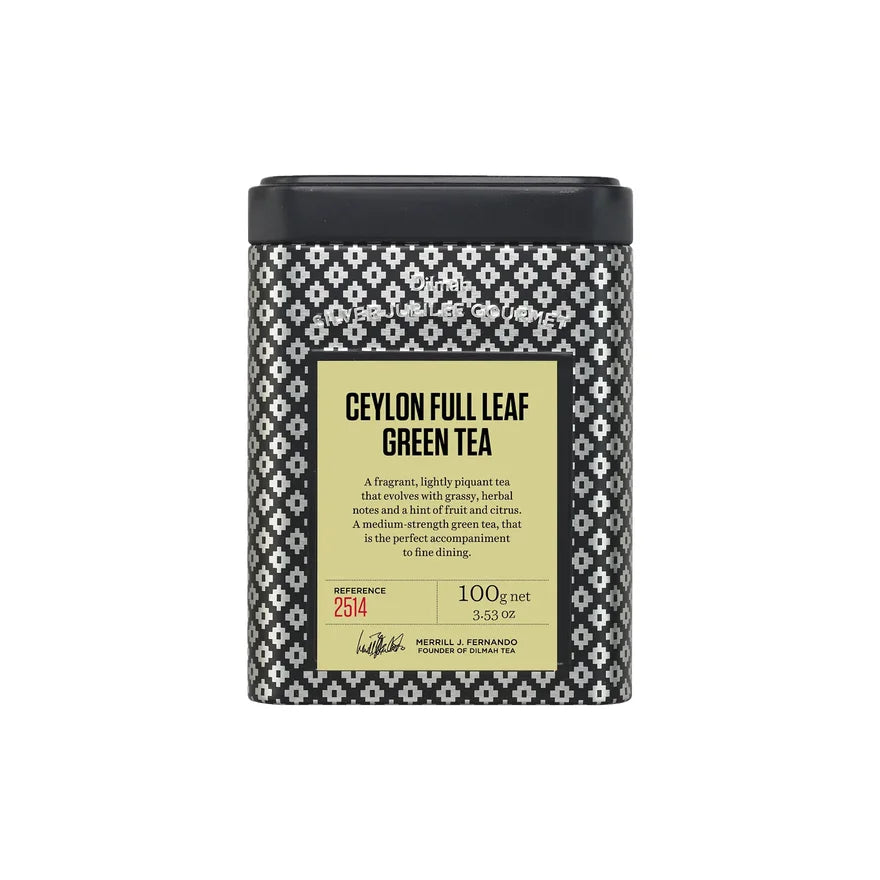 Dilmah Silver Jubilee Gourmet Ceylon Full Leaf Green Tea – Loose Tea