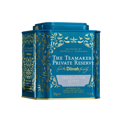 Dilmah The Teamaker's Private Reserve Imboolpittia Estate Ceylon Silver Tips White Tea Caddy - 50g Loose Leaf