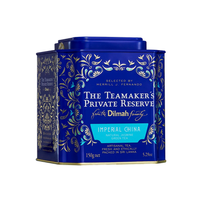 Dilmah The Teamaker’s Private Reserve Imperial China Natural Jasmine Green Tea Caddy-150g Loose Leaf