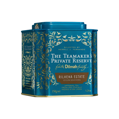 Dilmah The Teamaker’s Private Reserve Rilhena Estate Ceylon Souchong Black Tea Caddy – 150g Loose Leaf
