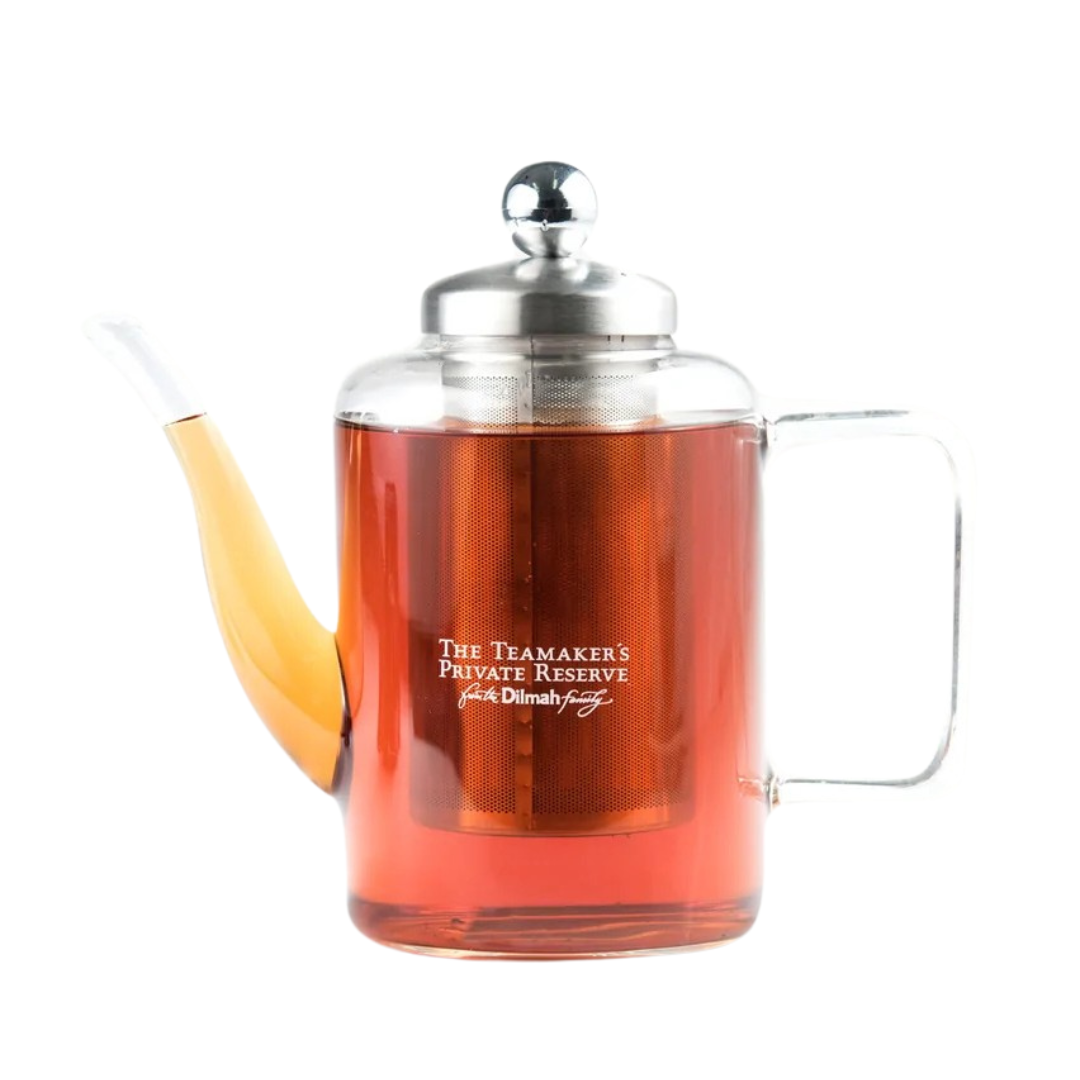 Dilmah Teamaker's Private Reserve Glass Tea Pot with Strainer