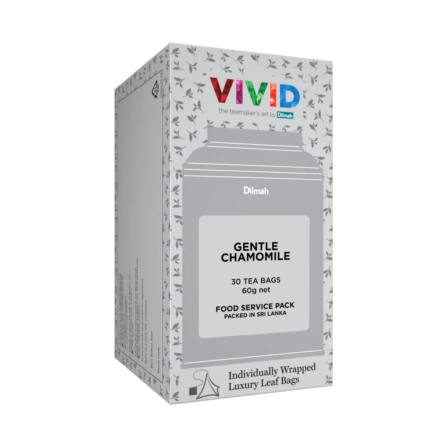 Dilmah VIVID Gentle Camomile Tea – 30 Teabags