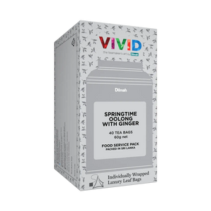 Dilmah VIVID Springtime Oolong with Ginger - 40 teabags