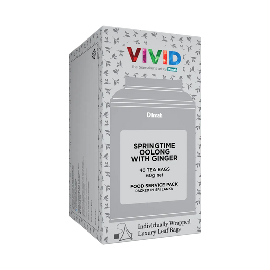 Dilmah VIVID Springtime Oolong with Ginger - 40 teabags