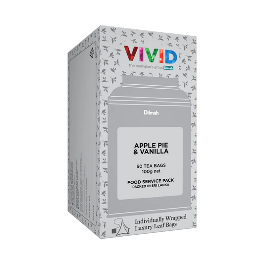 Dilmah VIVID Apple Pie and Vanilla Tea – 50 Teabags