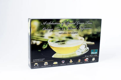 Gift of Green – A Selection of Green Teas, Oolong and Infusions 80 Individually Wrapped Tea Bags