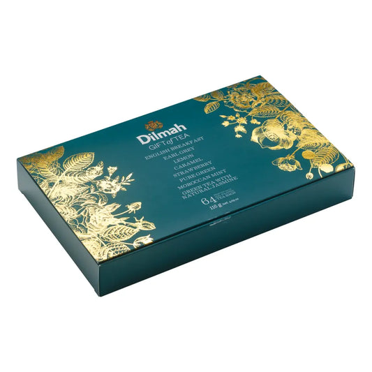 Gift of Tea Variety Pack - 64 Individually Wrapped Tea Bags