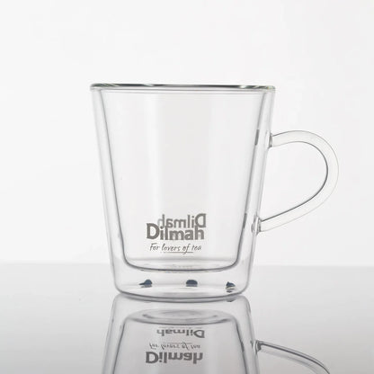Dilmah Endane Double Wall Glass Mug (180ml)