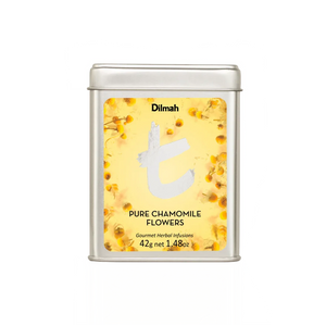 Dilmah t-Series Pure Chamomile Flowers Loose Leaf Tea Tin Caddy