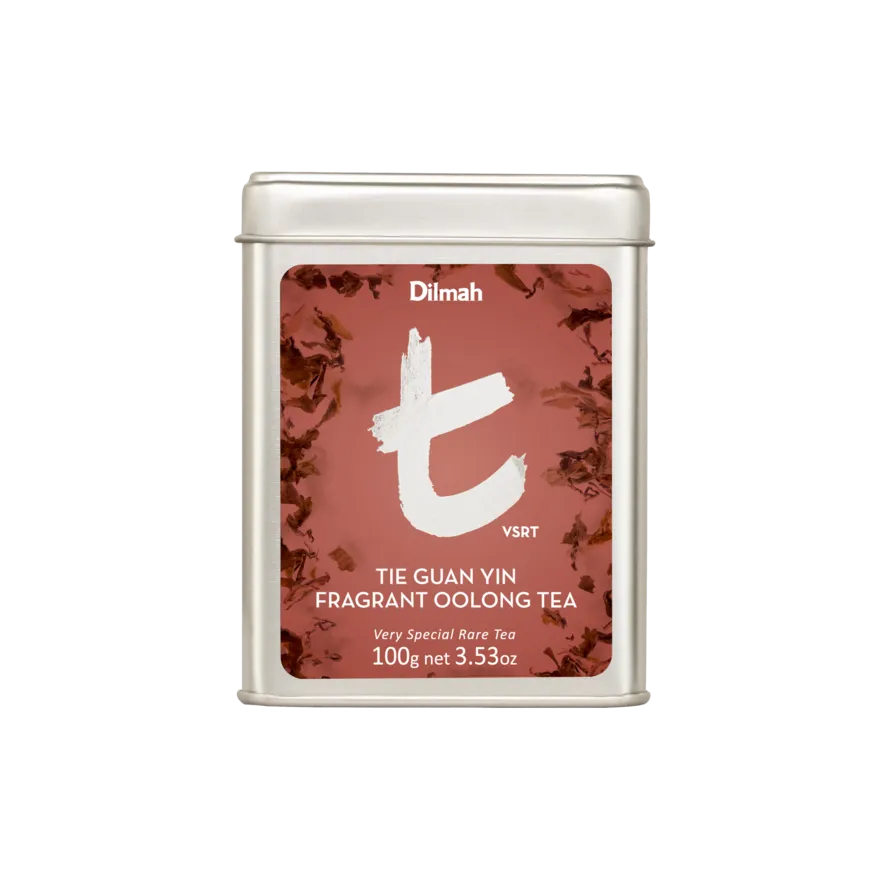 Dilmah t-Series Tie Guan Yin Tea 100g Leaf Tea Tin Caddy