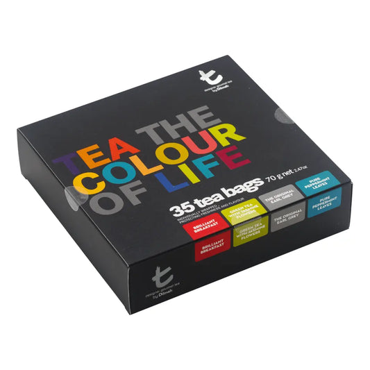 Tea is the Colour of Life – A Collection of t-Series Teas - 35 Individually Wrapped Tea Bags
