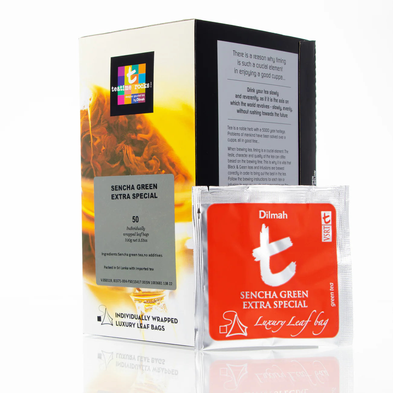 Dilmah t-Series VSRT Sencha Extra Special 50 tea bags